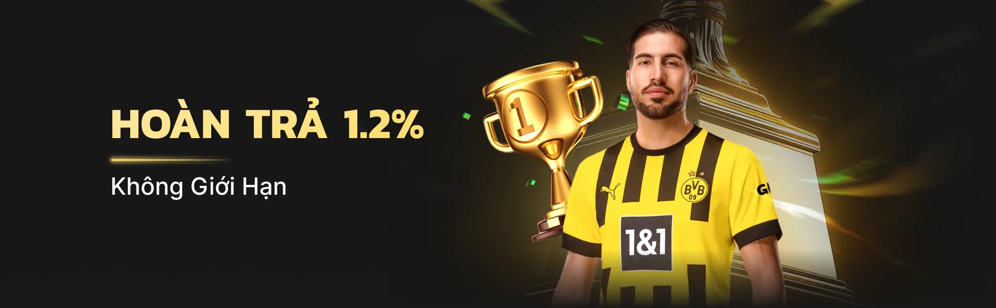 Nạp tiền và bắt đầu cá cược tại 3333win